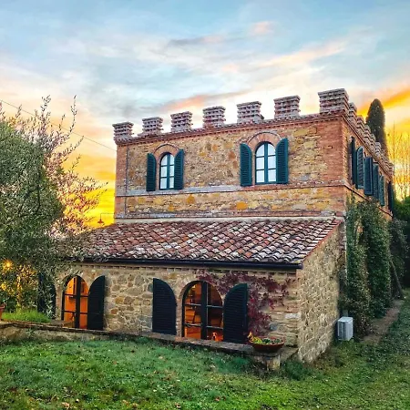 Montalcino Palazzina Castelverdelli Villa Siena