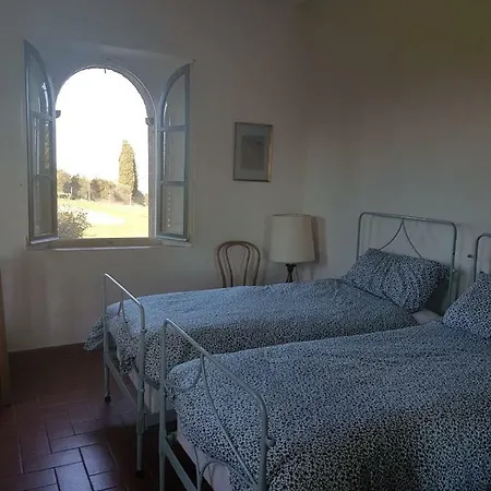 빌라 Montalcino Palazzina Castelverdelli *