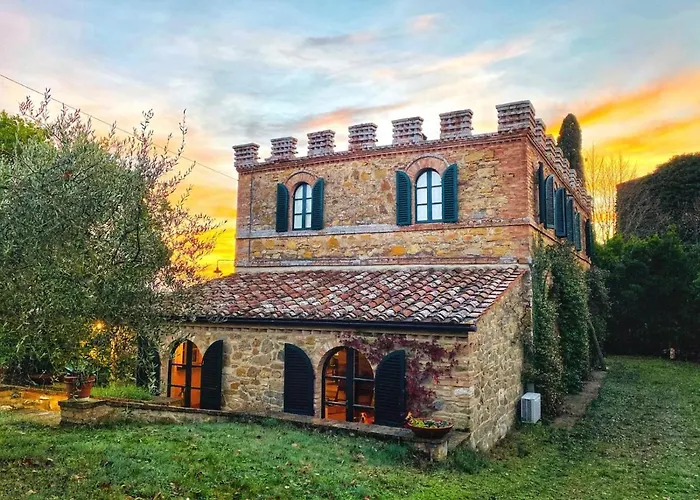 Montalcino Palazzina Castelverdelli 别墅 锡耶纳