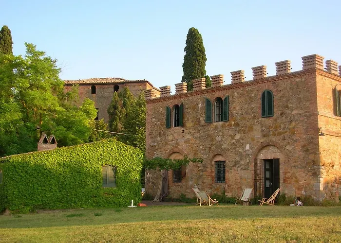 Montalcino Palazzina Castelverdelli فيلة *